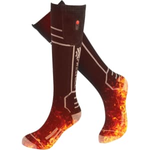 Freehill Men's or Women's Wool Heated Socks: $39.99