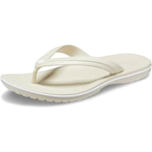 Crocs Unisex Crocband Flip Flop Sandals: $15