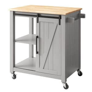 Mainstays Kitchen Cart: $104 Mainstays Kitchen Cart: $104
