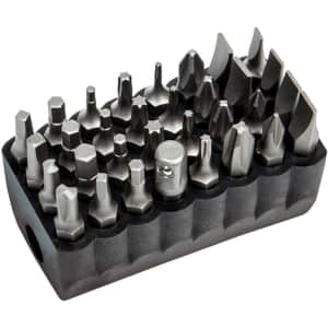 Klein Tools 32-Piece Standard Tip Bit Set: $15 Klein Tools 32-Piece Standard Tip Bit Set: $15