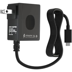 Fast Charger USB-C Adapter for Nintendo Switch: $8.99 Fast Charger USB-C Adapter for Nintendo Switch: $8.99