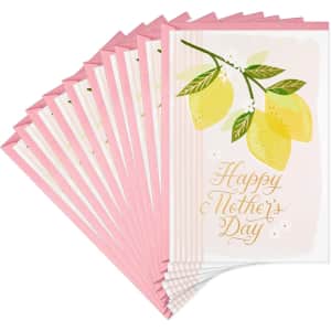 Hallmark Mother's Day 10- Card Pack: $2.55