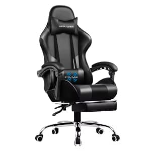 Gaming Chair with Footrest: $73 Gaming Chair with Footrest: $73