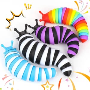 KiddiTouch Fidget Toy Slug 4-Pack: $9.99