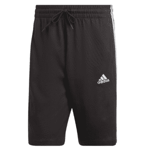 adidas Men's Essentials Jersey 3-Stripes Shorts: $8