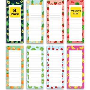 Magnetic Notepad 8-Pack: $5.52 w/ Prime Magnetic Notepad 8-Pack: $5.52 w/ Prime
