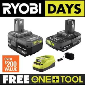 Home Depot Ryobi Days Sale: Up to 51% off + free tools