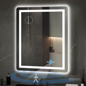 Yitahome 24"x32" LED Bathroom Mirror: $70