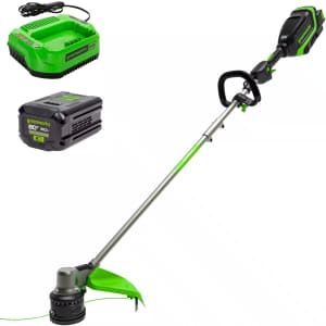 Greenworks 80V 17" Brushless String Trimmer Kit: $171