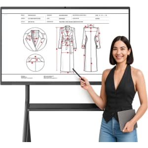 55" Interactive 4K Smart Whiteboard: $779.40