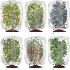 Insect Barrier Tree Net 6-Pack: $10