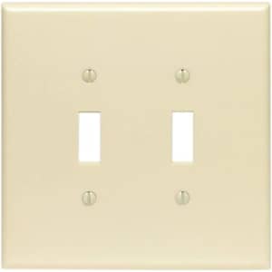 Leviton 2-Gang Toggle Device Switch Wallplate: $1.69 Leviton 2-Gang Toggle Device Switch Wallplate: $1.69