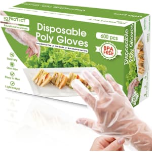 Keppi Plastic Gloves 600-Pack: $8.08 via Sub & Save Keppi Plastic Gloves 600-Pack: $8.08 via Sub & Save