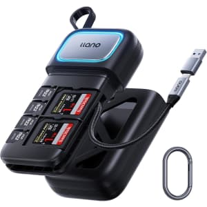 llano 2-in-1 High-Speed SD/MicroSD Card Reader Adapter w/ Case: $19.99