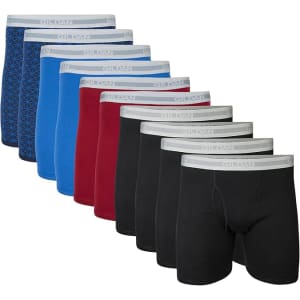 Gildan Men's Boxer Briefs 10-Pack: $18
