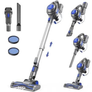 Moosoo 4-in-1 Cordless Stick Vacuum Cleaner: $64.99