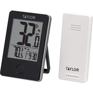 Taylor Wireless Digital Indoor Outdoor Thermometer: $12