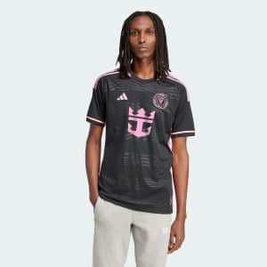 adidas Men's Inter Miami CF 23/24 Away Authentic Jersey: $30