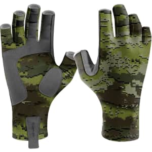 Riverruns UPF 50+ Fingerless Fishing Gloves: $4.99