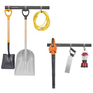 Rubbermaid FastTrack Steel Garage 8-Piece Rail Storage System: $15.89 Rubbermaid FastTrack Steel Garage 8-Piece Rail Storage System: $15.89