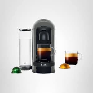 Breville Nespresso VertuoPlus Coffee and Espresso Machine: $93.49 Breville Nespresso VertuoPlus Coffee and Espresso Machine: $93.49
