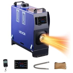 Vevor Portable 8kW DC 12V/24V Diesel Heater: $67