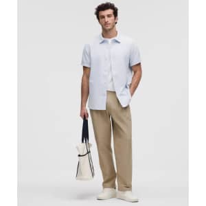 lululemon Men's LuluLinen Short-Sleeve Shirt: $69