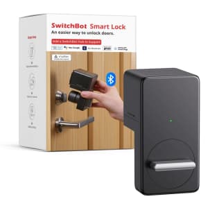 SwitchBot Smart Lock w/ Bluetooth: $70