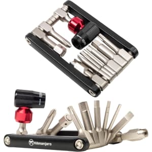 Kilimanjaro Cycle Series 12-in-1 Folding Bicycle Tool: $9.98