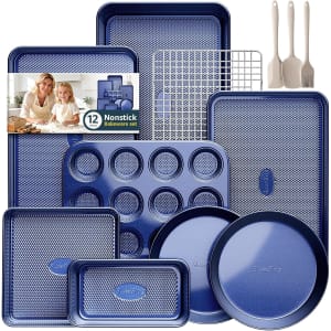 12-Piece Nonstick Bakeware Set: $46