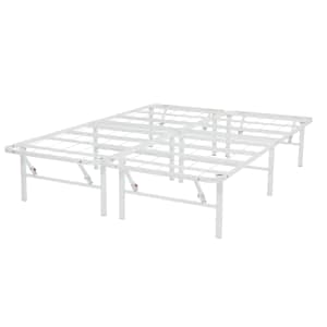Mainstays Queen 14" High Profile Foldable Steel Platform Bed Frame: $49