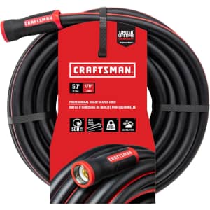 Craftsman 50-Foot Heavy Duty Professional Grade Garden Hose: $34