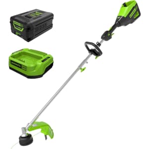 Greenworks 60V 16" Brushless Cordless String Trimmer: $150