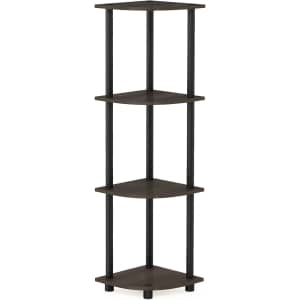 Furinno Turn-N-Tube 4-Tier Corner Display Rack: $15.81 Furinno Turn-N-Tube 4-Tier Corner Display Rack: $15.81