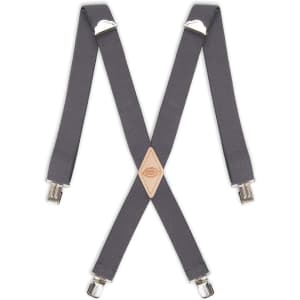 Dickies Men's Solid Straight Clip Adjustable X Back Suspender: $13 Dickies Men's Solid Straight Clip Adjustable X Back Suspender: $13