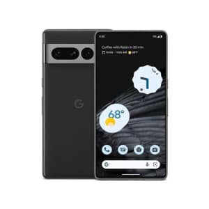 Unlocked Google Pixel 7 Pro 512GB 5G Android Smartphone: $400
