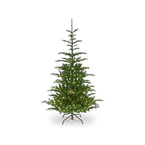 National Tree Company 'Feel Real' 7.5ft Pre-lit Artificial Christmas Tree: $62
