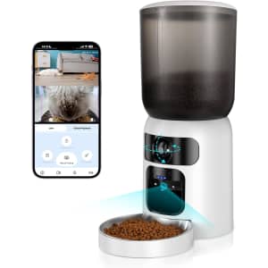 Kulahlik 6L Automatic Pet Feeder with Camera: $89.99 Kulahlik 6L Automatic Pet Feeder with Camera: $89.99