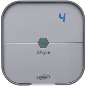 Orbit 57915 B-hyve 4-Zone Smart Sprinkler Controller: $45