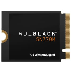 WD BLACK 2TB SN770M M.2 2230 NVMe SSD: $179.99