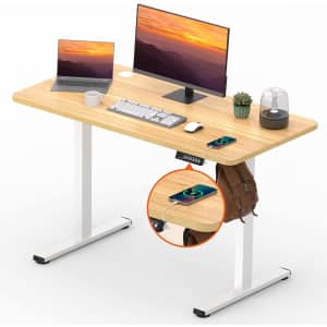FitStand 47" x 24" Adjustable Standing Desk: $80 FitStand 47" x 24" Adjustable Standing Desk: $80