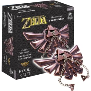 BePuzzled Legend of Zelda Hyrule Crest Hanayama Brain Teaser: $11.49 BePuzzled Legend of Zelda Hyrule Crest Hanayama Brain Teaser: $11.49