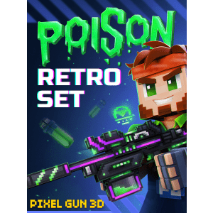 Poison Retro Set for Pixel Gun 3D for PC (Epic Games): Free