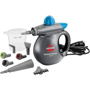 Bissell Steam Shot Omni Handheld Steam Cleaner: $34 Bissell Steam Shot Omni Handheld Steam Cleaner: $34