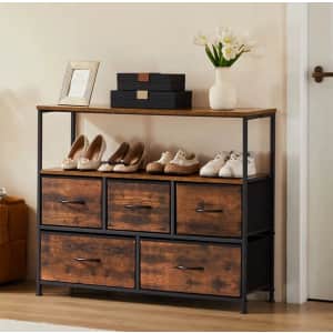 5-Drawer Shoe Storage Dresser: $37 5-Drawer Shoe Storage Dresser: $37