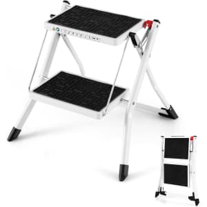 GoPlus Lightweight Folding 2-Step Ladder: $24.99