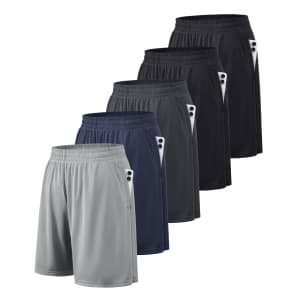 Men's Quick Dry Athletic Shorts with Pockets: $24.99