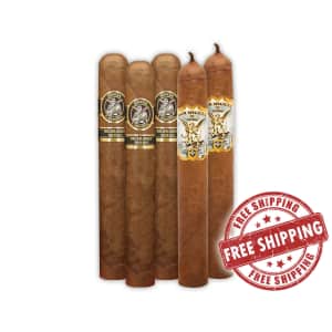 Gurkha Nicaraguan Reserve 5-Cigar Sampler: $20 Gurkha Nicaraguan Reserve 5-Cigar Sampler: $20