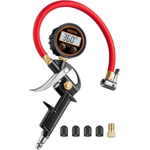 AstroAI T1 Digital Tire Pressure Gauge with Inflator: $9 w/ Prime AstroAI T1 Digital Tire Pressure Gauge with Inflator: $9 w/ Prime