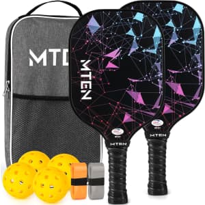USAPA Approved Pickleball Paddles Set: $30